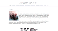 Desktop Screenshot of jamesharveyartist.com